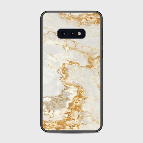 Samsung Galaxy S10e Cover - Mystic Marble Series - HQ Ultra Shine Premium Infinity Glass Soft Silicon Borders Case