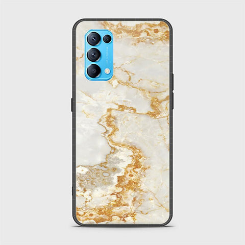 Oppo Find X3 Lite Cover - Mystic Marble Series - HQ Ultra Shine Premium Infinity Glass Soft Silicon Borders Case