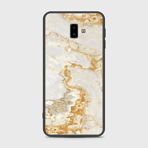 Samsung Galaxy J6 Plus 2018 Cover - Mystic Marble Series - HQ Ultra Shine Premium Infinity Glass Soft Silicon Borders Case