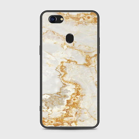 Oppo F5 Cover - Mystic Marble Series - HQ Ultra Shine Premium Infinity Glass Soft Silicon Borders Case