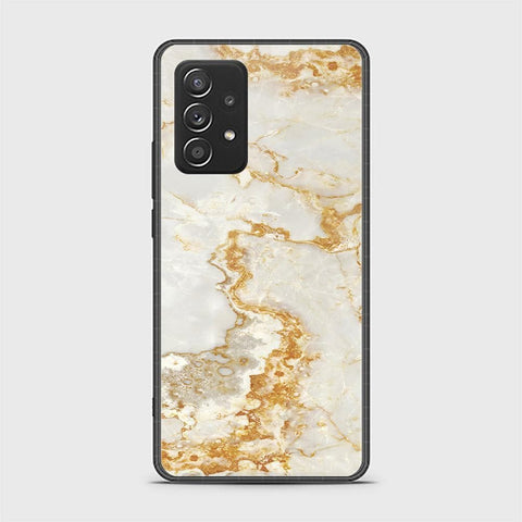 Samsung Galaxy A52s 5G Cover - Mystic Marble Series - HQ Ultra Shine Premium Infinity Glass Soft Silicon Borders Case