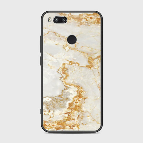 Xiaomi Mi A1 Cover - Mystic Marble Series - HQ Ultra Shine Premium Infinity Glass Soft Silicon Borders Case