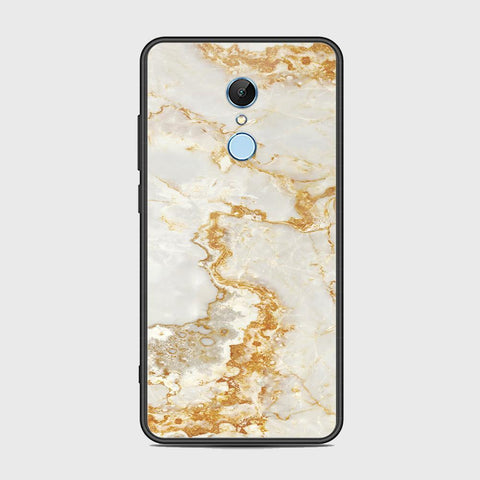 Xiaomi Redmi 5 Cover - Mystic Marble Series - HQ Ultra Shine Premium Infinity Glass Soft Silicon Borders Case