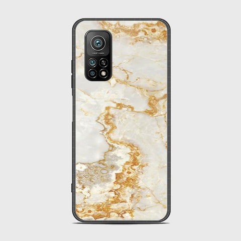 Xiaomi Mi 10T Pro Cover - Mystic Marble Series - HQ Ultra Shine Premium Infinity Glass Soft Silicon Borders Case