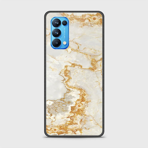 Oppo Reno 5 Pro 5G Cover - Mystic Marble Series - HQ Ultra Shine Premium Infinity Glass Soft Silicon Borders Case