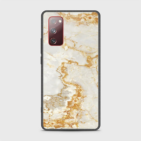 Samsung Galaxy S20 FE Cover - Mystic Marble Series - HQ Ultra Shine Premium Infinity Glass Soft Silicon Borders Case