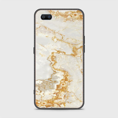 Oppo A5 Cover - Mystic Marble Series - HQ Ultra Shine Premium Infinity Glass Soft Silicon Borders Case