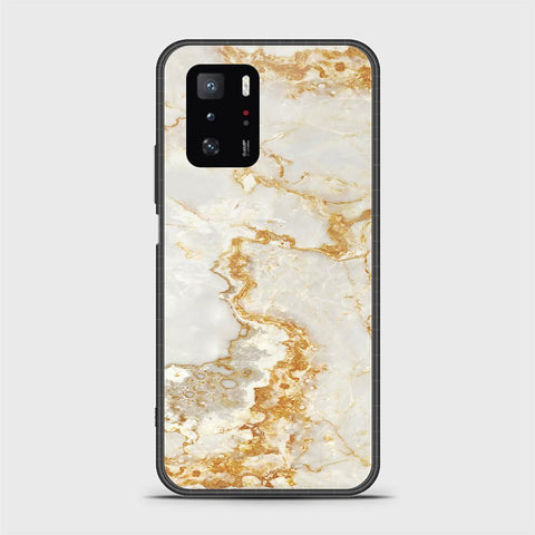 Xiaomi Poco X3 GT Cover- Mystic Marble Series - HQ Ultra Shine Premium Infinity Glass Soft Silicon Borders Case