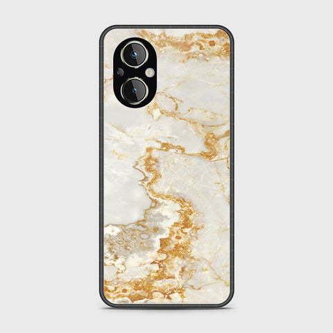 Oppo F21 Pro 5G Cover- Mystic Marble Series - HQ Ultra Shine Premium Infinity Glass Soft Silicon Borders Case