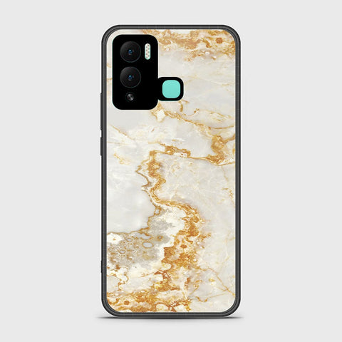 Infinix Hot 12 Play Cover- Mystic Marble Series - HQ Ultra Shine Premium Infinity Glass Soft Silicon Borders Case