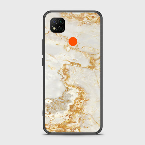 Xiaomi Redmi 10A Cover- Mystic Marble Series - HQ Ultra Shine Premium Infinity Glass Soft Silicon Borders Case