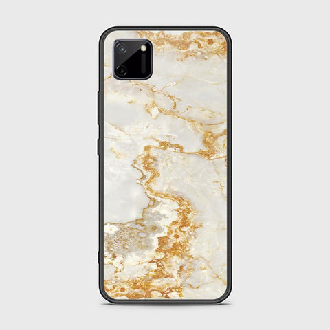 Realme C11 Cover - Mystic Marble Series - HQ Ultra Shine Premium Infinity Glass Soft Silicon Borders Case