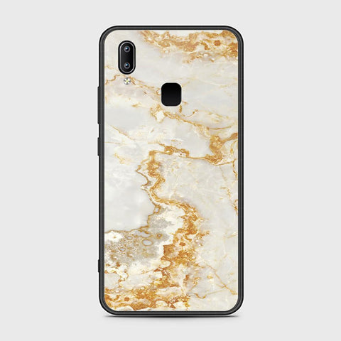 Vivo Y85 Cover - Mystic Marble Series - HQ Ultra Shine Premium Infinity Glass Soft Silicon Borders Case