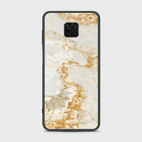 Xiaomi Redmi Note 9S Cover - Mystic Marble Series - HQ Ultra Shine Premium Infinity Glass Soft Silicon Borders Case