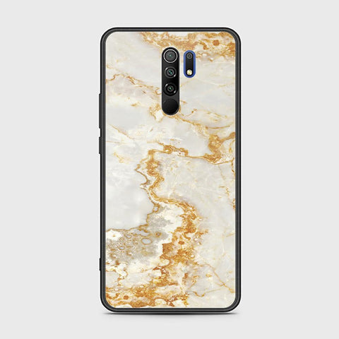 Xiaomi Redmi 9 Prime Cover - Mystic Marble Series - HQ Ultra Shine Premium Infinity Glass Soft Silicon Borders Case