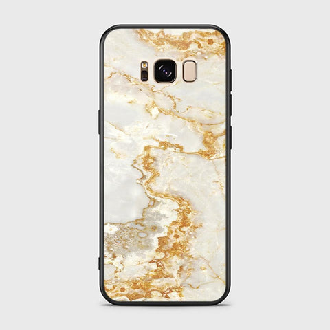 Samsung Galaxy S8 Plus Cover - Mystic Marble Series - HQ Ultra Shine Premium Infinity Glass Soft Silicon Borders Case