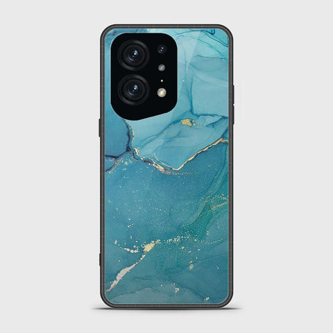 Oppo Find X5 Pro Cover - Mystic Marble Series - HQ Ultra Shine Premium Infinity Glass Soft Silicon Borders Case