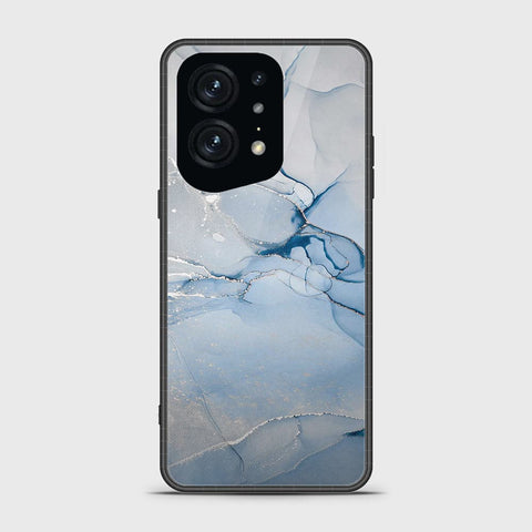 Oppo Find X5 Pro Cover - Mystic Marble Series - HQ Ultra Shine Premium Infinity Glass Soft Silicon Borders Case