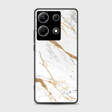 Infinix Note 30 Cover- Mystic Marble Series - HQ Ultra Shine Premium Infinity Glass Soft Silicon Borders Case