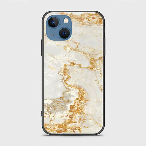 iPhone 13 Cover - Mystic Marble Series - HQ Ultra Shine Premium Infinity Glass Soft Silicon Borders Case