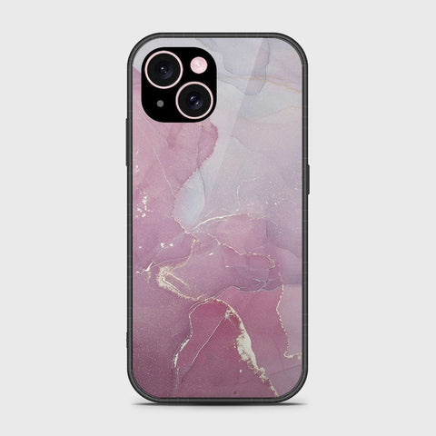 iPhone 15 Plus Cover- Mystic Marble Series - HQ Ultra Shine Premium Infinity Glass Soft Silicon Borders Case