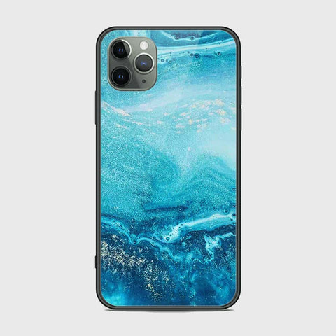 iPhone 11 Pro Cover - Mystic Marble Series - HQ Ultra Shine Premium Infinity Glass Soft Silicon Borders Case