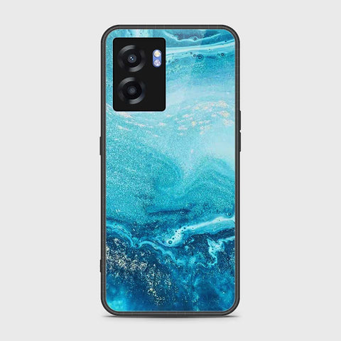 Realme Q5i Cover- Mystic Marble Series - HQ Ultra Shine Premium Infinity Glass Soft Silicon Borders Case