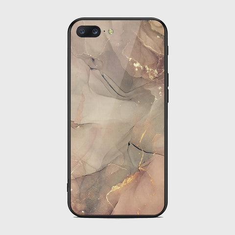 OnePlus 5 Cover- Mystic Marble Series - HQ Ultra Shine Premium Infinity Glass Soft Silicon Borders Case