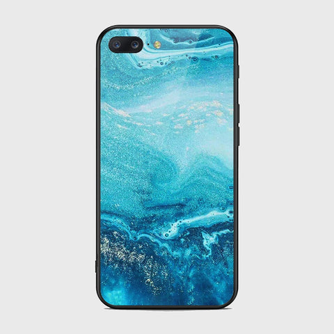 OnePlus 5 Cover- Mystic Marble Series - HQ Ultra Shine Premium Infinity Glass Soft Silicon Borders Case