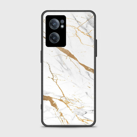 OnePlus Nord CE 2 5G Cover- Mystic Marble Series - HQ Ultra Shine Premium Infinity Glass Soft Silicon Borders Case