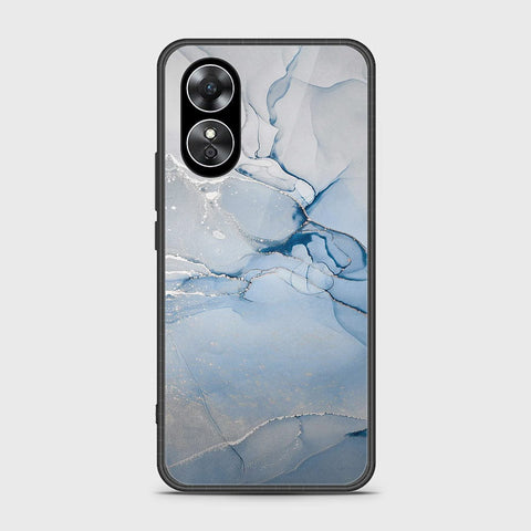 Oppo A17k Cover- Mystic Marble Series - HQ Ultra Shine Premium Infinity Glass Soft Silicon Borders Case