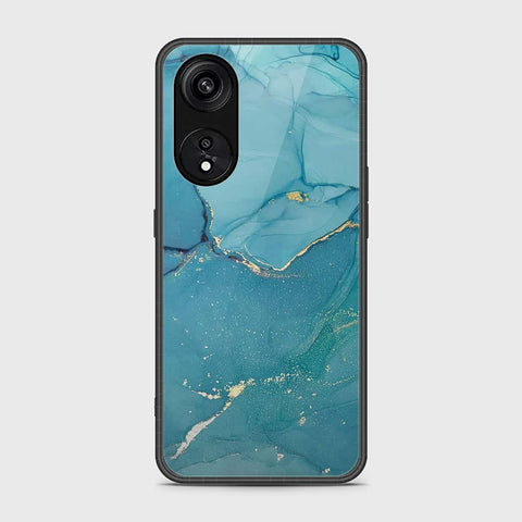 Oppo Reno 8T 5G  Cover- Mystic Marble Series - HQ Ultra Shine Premium Infinity Glass Soft Silicon Borders Case