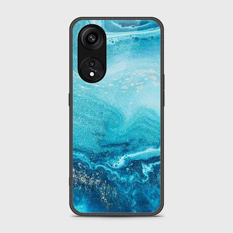 Oppo Reno 8T 5G  Cover- Mystic Marble Series - HQ Ultra Shine Premium Infinity Glass Soft Silicon Borders Case