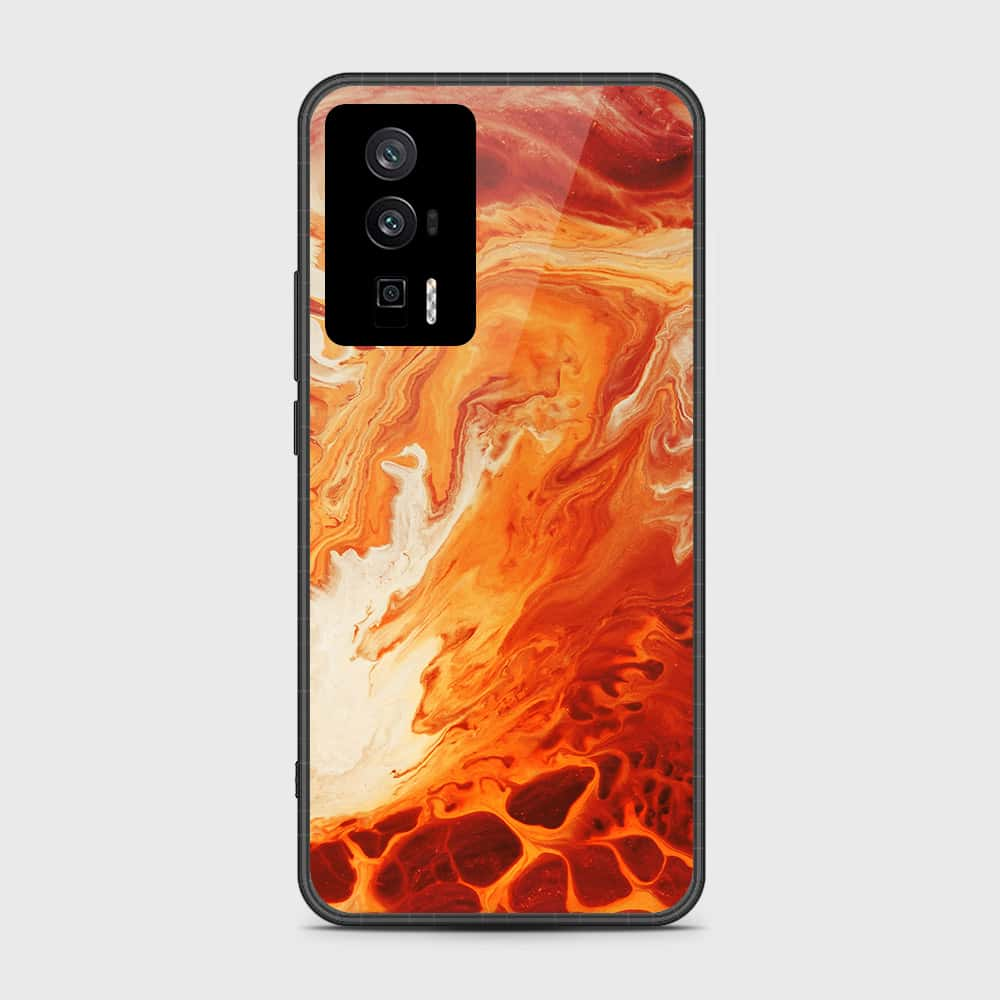 Xiaomi Redmi K60 Pro Cover- Mystic Marble Series - HQ Ultra Shine Premium Infinity Glass Soft Silicon Borders Case