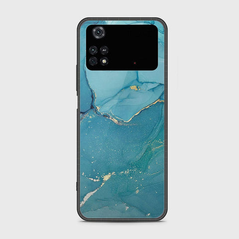 Xiaomi Poco M4 Pro Cover- Mystic Marble Series - HQ Ultra Shine Premium Infinity Glass Soft Silicon Borders Case