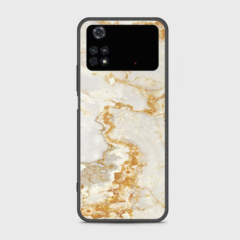 Xiaomi Poco M4 Pro Cover- Mystic Marble Series - HQ Ultra Shine Premium Infinity Glass Soft Silicon Borders Case