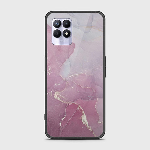 Realme Narzo 50 4G Cover - Mystic Marble Series - HQ Ultra Shine Premium Infinity Glass Soft Silicon Borders Case