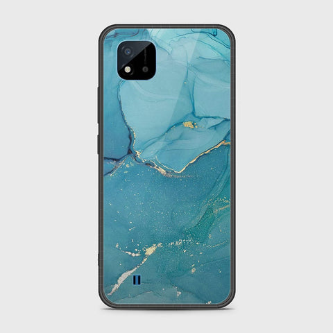 Realme C20A Cover- Mystic Marble Series - HQ Ultra Shine Premium Infinity Glass Soft Silicon Borders Case