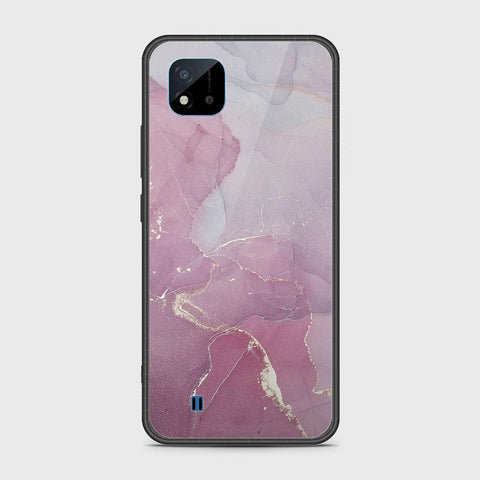 Realme C20A Cover- Mystic Marble Series - HQ Ultra Shine Premium Infinity Glass Soft Silicon Borders Case