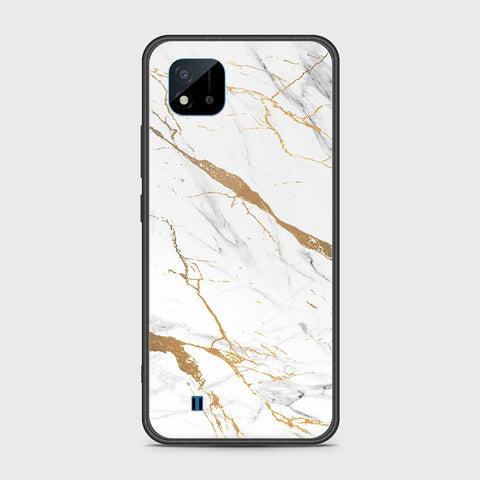 Realme C20A Cover- Mystic Marble Series - HQ Ultra Shine Premium Infinity Glass Soft Silicon Borders Case