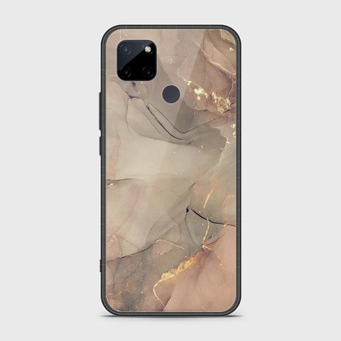 Realme C25Y Cover- Mystic Marble Series - HQ Ultra Shine Premium Infinity Glass Soft Silicon Borders Case