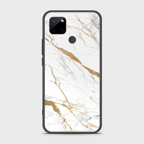 Realme C25Y Cover- Mystic Marble Series - HQ Ultra Shine Premium Infinity Glass Soft Silicon Borders Case