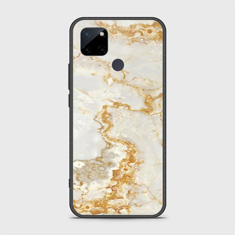 Realme C25Y Cover- Mystic Marble Series - HQ Ultra Shine Premium Infinity Glass Soft Silicon Borders Case