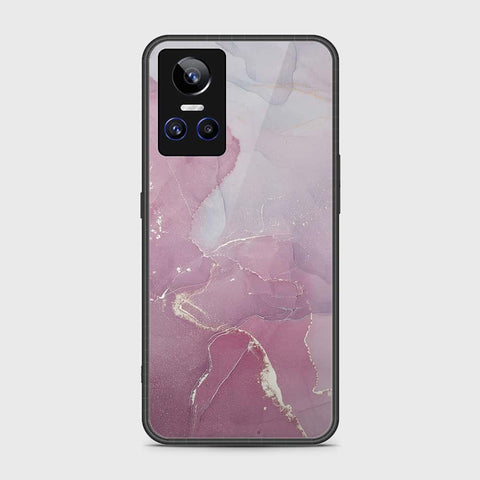 Realme GT Neo 3 Cover- Mystic Marble Series - HQ Ultra Shine Premium Infinity Glass Soft Silicon Borders Case