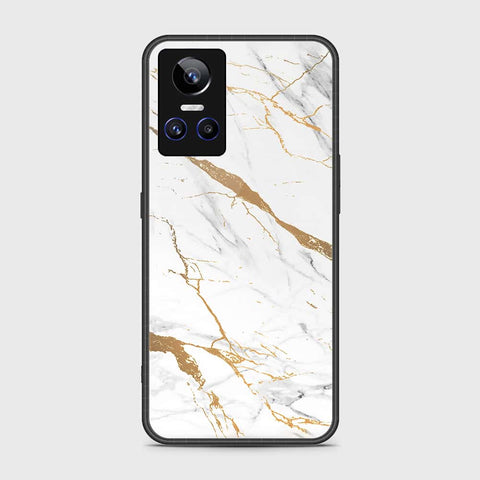 Realme GT Neo 3 Cover- Mystic Marble Series - HQ Ultra Shine Premium Infinity Glass Soft Silicon Borders Case