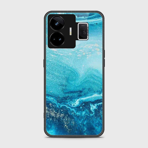 Realme GT Neo 5 Cover- Mystic Marble Series - HQ Ultra Shine Premium Infinity Glass Soft Silicon Borders Case