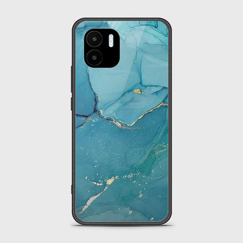 Xiaomi Redmi A2 2023 Cover - Mystic Marble Series - HQ Ultra Shine Premium Infinity Glass Soft Silicon Borders Case