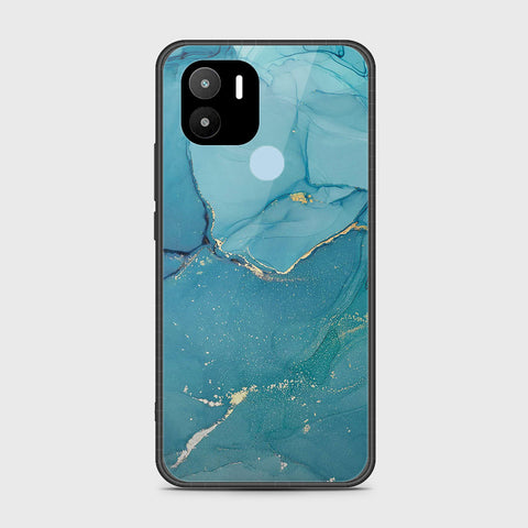 Xiaomi Redmi A1 Plus Cover- Mystic Marble Series - HQ Ultra Shine Premium Infinity Glass Soft Silicon Borders Case