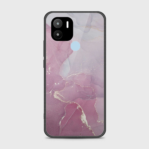 Xiaomi Redmi A1 Plus Cover- Mystic Marble Series - HQ Ultra Shine Premium Infinity Glass Soft Silicon Borders Case