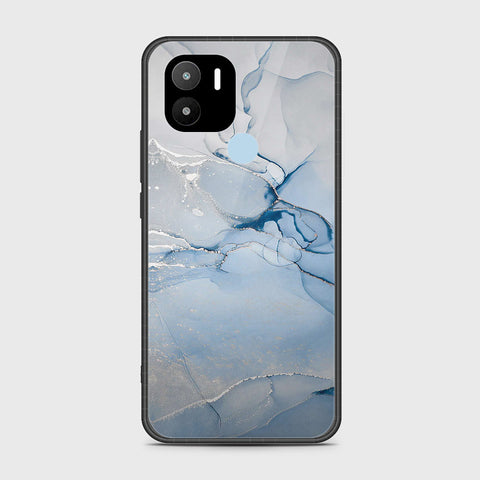 Xiaomi Redmi A1 Plus Cover- Mystic Marble Series - HQ Ultra Shine Premium Infinity Glass Soft Silicon Borders Case